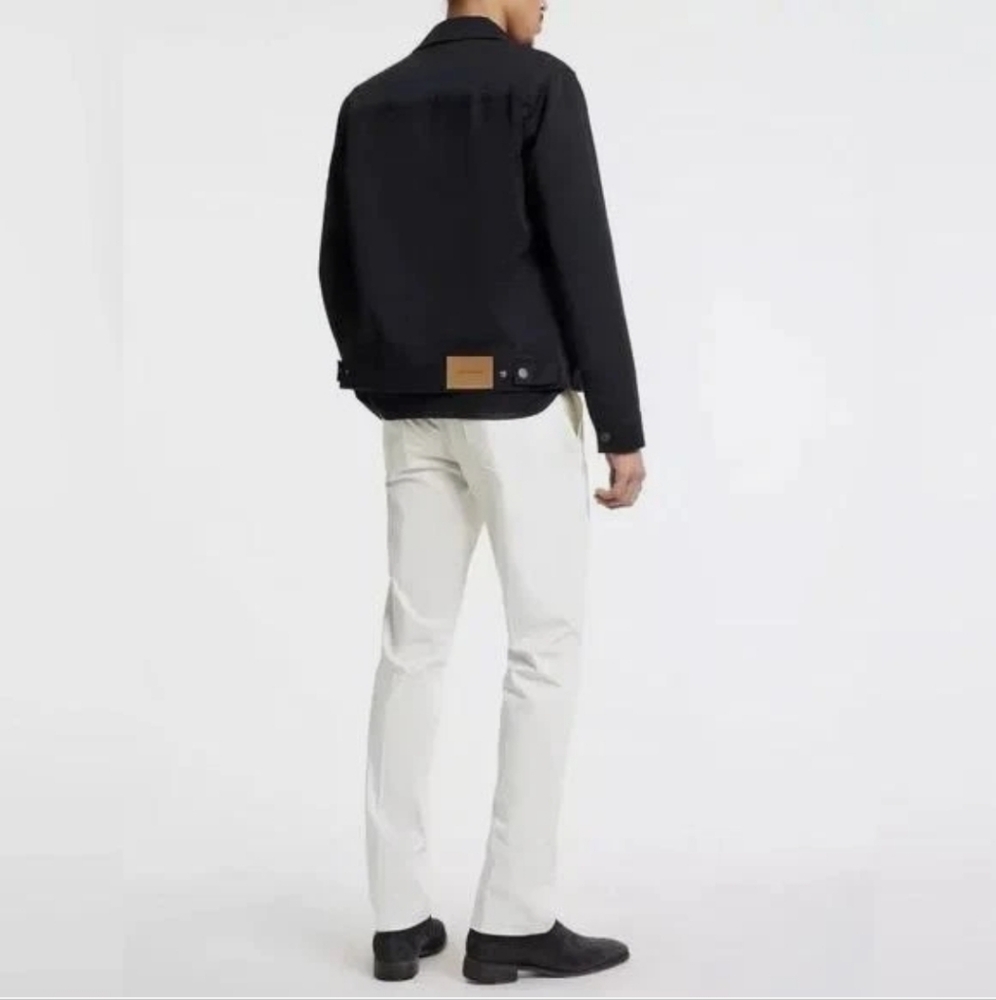 John Varvatos Men's Motor City Pants Ebia White Pants - Picture 2 of 11